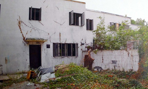 The house suffered extensive damage from nature, vandels and subdivision development site work. Credit: Gina and Gary Anaplea