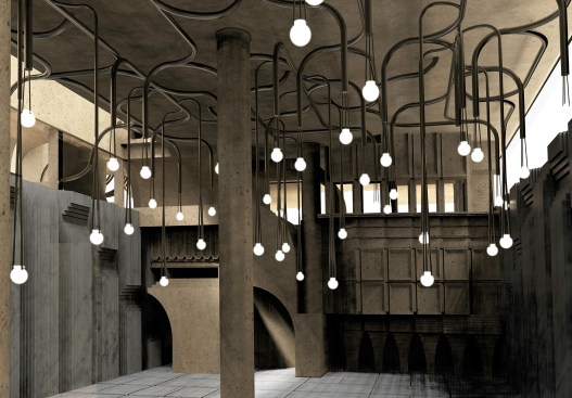 Rendering of performance space