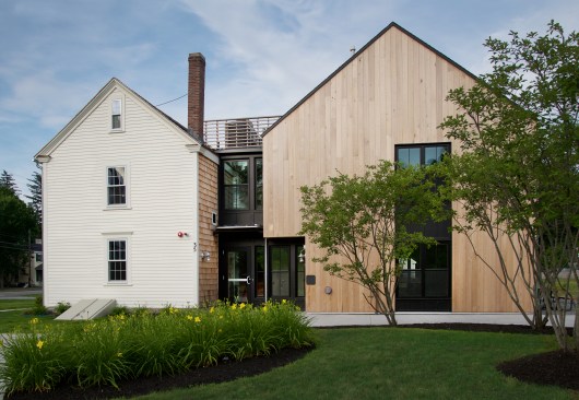 The result is a highly functional bit of history preserved and combined with a modern-style structure to create one unique building.