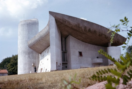Le Corbusier's chapel in Ronchamp