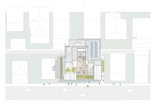 Rose Apartments. Venice, Calif. Brooks + Scarpa. Tina Chee Landscape Studio