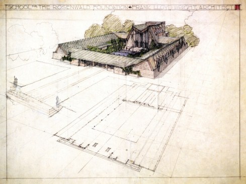 Frank Lloyd Wright Rosenwald school