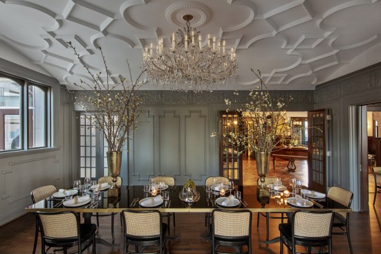 Above/Below: La Colombe d’Or.