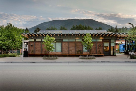 Images of Rubey Park Bus Terminal - Studio B Architects, Architect - Aspen Colorado 2017