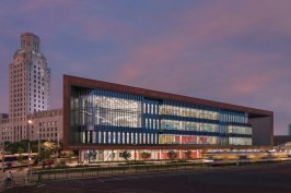 Rutgers Nursing and Science Building Location: Camden, New Jersey, Architect: Perkins Eastman