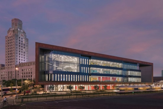 Rutgers Nursing and Science Building Location: Camden, New Jersey, Architect: Perkins Eastman