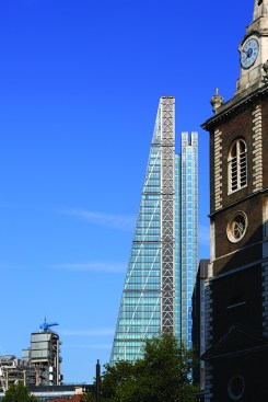 Eastern profile of The Leadenhall Building
