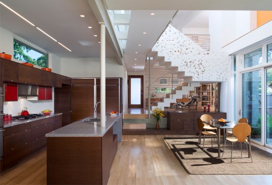 Sustainable retrofits and an energy-conscious addition helped the home achieve LEED Platinum certification.