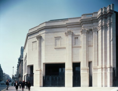 Exterior of the Sainsbury Wing