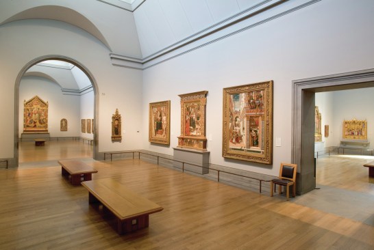 Inside the Sainsbury Wing