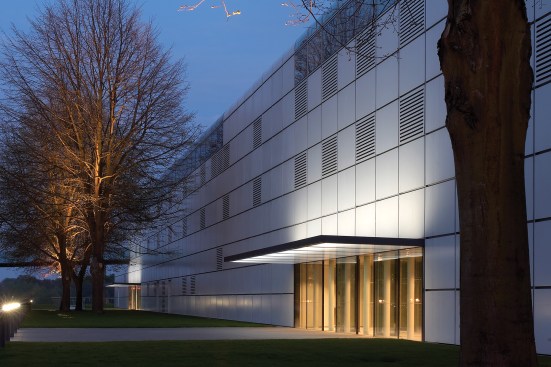 Entrances with retrofitted canopies