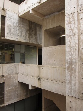 Salk Institute detail from 2011