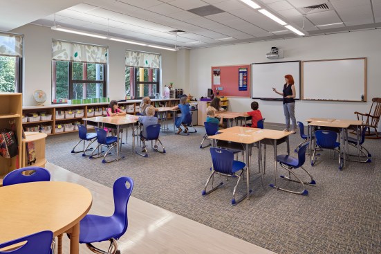A classroom