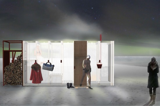 "Sauna" by FFLO (Claire Furnley and James Fox).