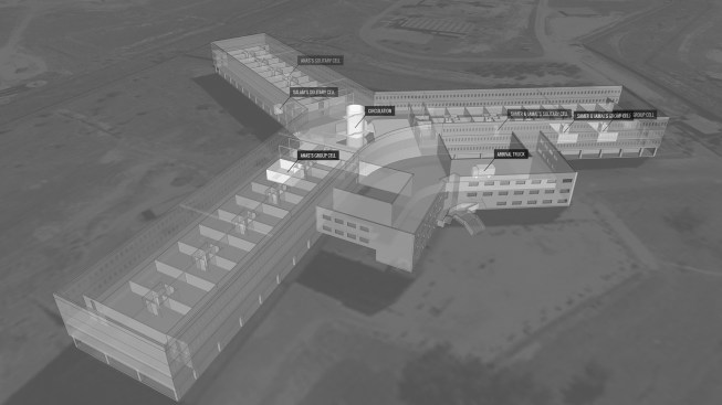 FA's model of Saydnaya Prison