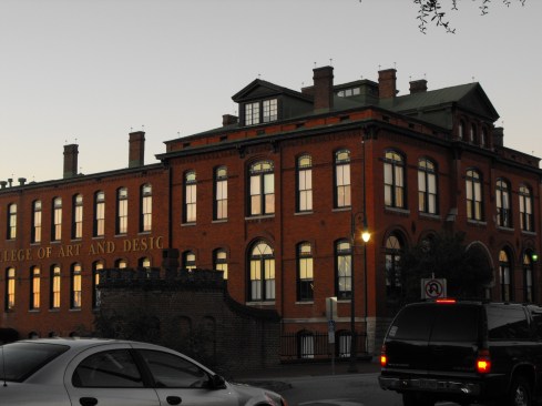 Eichberg Hall houses studios for Building Arts students at the Savannah College of Art and Design in Georgia.