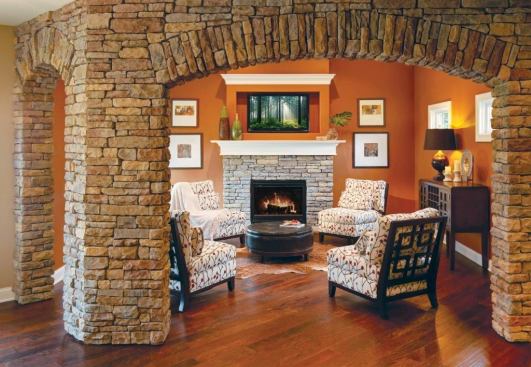 3. Hearth Room  A popular architectural option, especially for the winter months, is the addition of a hearth room or alcove for a fireplace.