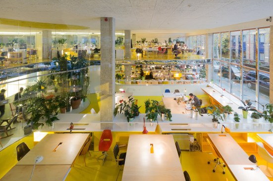 Office interior.