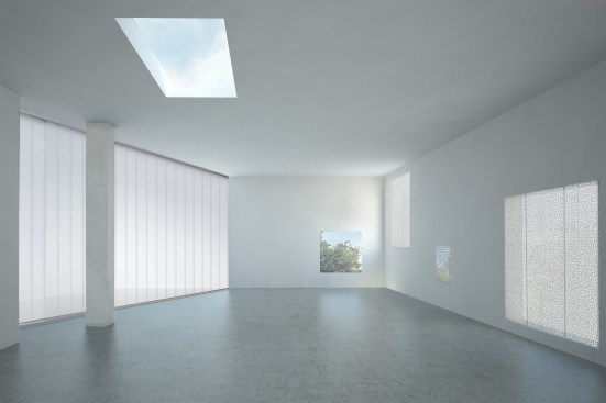 Rendering, Visual Arts Building, University of Iowa