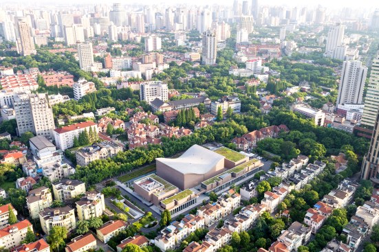 Shanghai Symphony Orchestra in Shanghai, designed by Arata Isozaki & Associates