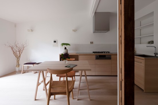 Kitchen and dining area
