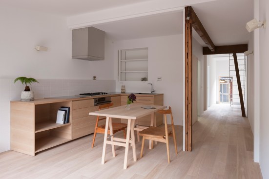 Kitchen and dining area