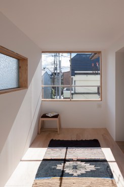 Room on second floor designed to be converted to a bedroom