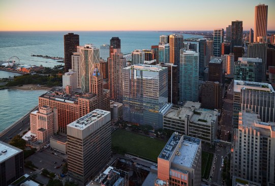 Shirley Ryan AbilityLab in Chicago, designed by HDR|Gensler, in association with Clive Wilkinson Architects
