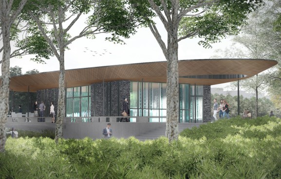 Shishan Park Pavilions