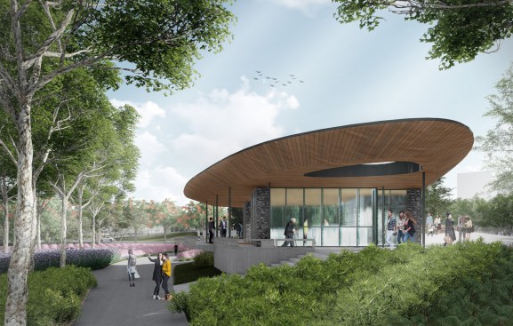 Shishan Park Pavilions