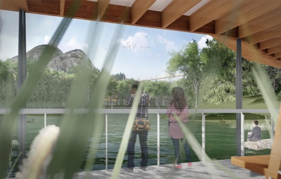 Shishan Park Pavilions