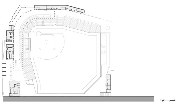 Concourse-level plan.