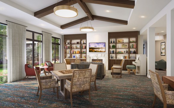 The Sheridan at Severna Park Living Room