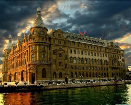 Situated on the Bosporus Straight, Istanbul’s Haydarpasa Railway Station has serviced the Anatolian Express, the Baghdad Railway, and the Trans-Asia Express, which runs from the Turkish capital to Tehran, Iran. In 1978, the station was damaged by a fire aboard an oil tanker on the straight. Though the station was quickly restored, another fire in 2010 caused more serious structural damage.