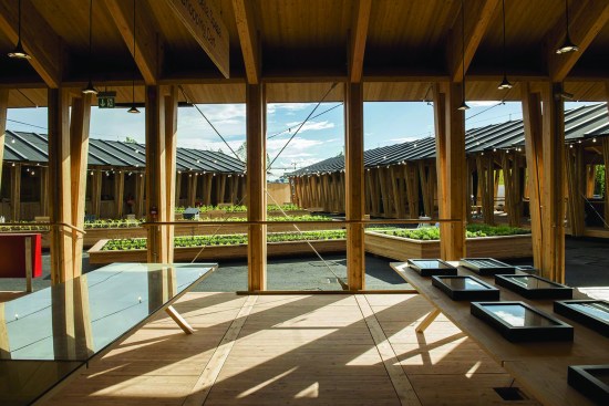 The Slow Food pavilion in Milan