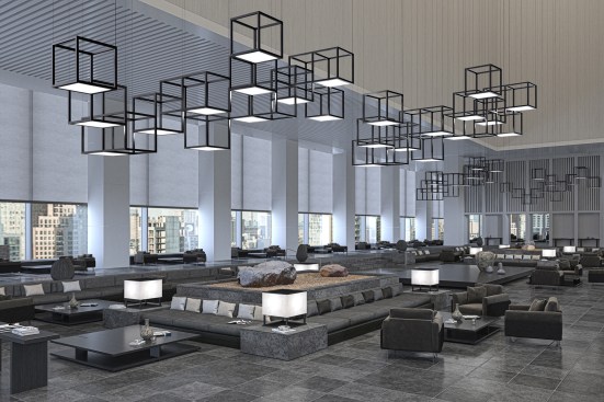 Cubix Multi-Light Linear Pendant