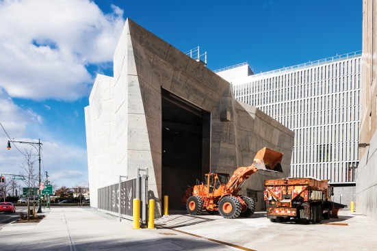 The Salt Shed and DSNY garage (right)
