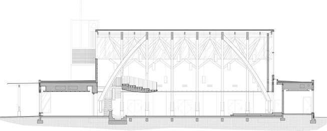 Longitudinal section