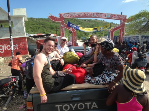 The student team at La Gonave island.