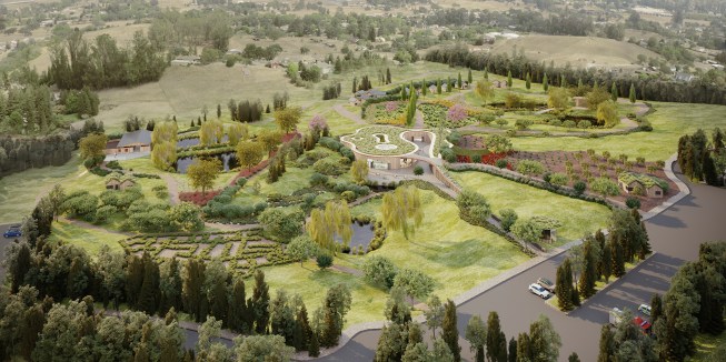 A concept design for the First Responders Resiliency Center in Cotati, Calif.