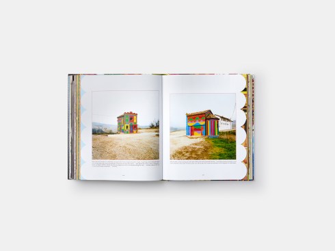 Pages from the Summer 2003 issue of "Nest" featuring the Chapel of Barolo in La Morra, Italy