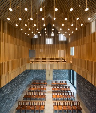 Sangha Chapel interior
