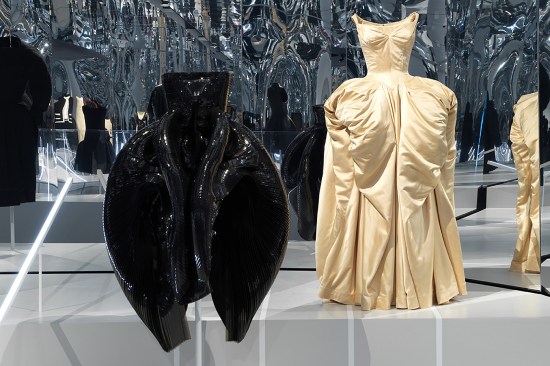 The light ticks were methodically calibrated to have presence while preserving the strict light level requirements at the garments.