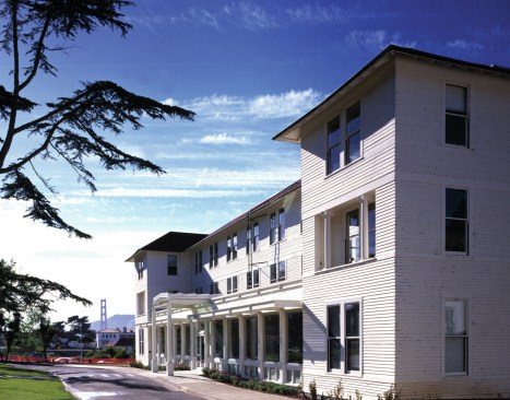 Thoreau Center for Sustainability at the Presidio of San Francisco, designed by Leddy Maytum Stacy Architects