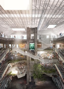 Conceptual studies for New World Mall