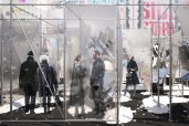 Lui and Reschke collaborated with New York–based designer Andrew Heumann on this 2017 Times Square Valentine Heart Design Competition proposal. Constructed like a scaffolding system, the team hoped to evoke movie theaters of the 1960s and 1970s that “allowed for romantic encounters in an era of necessary anonymity.”