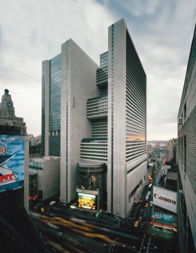 The Marriott Marquis in the 1980s