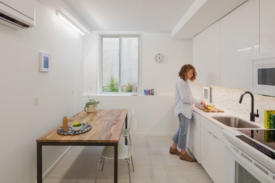Basement-Level Kitchen