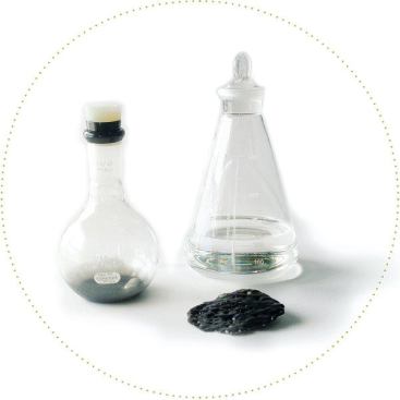 Recovered backing polymer is separated out