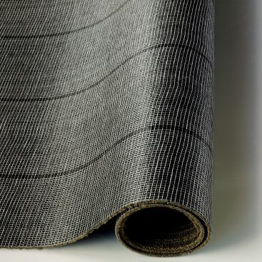 Ecoworx backing for broadloom carpet was engineered as a cradle-to-cradle product, which can be reclaimed at the end of the product's life cycle, broken down into its component pieces, and completely recycled into new commercial-grade carpet.